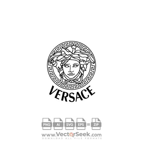 versace medusa logo vector|Versace Medusa logo history.